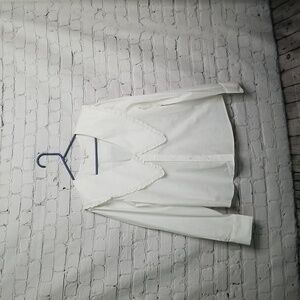 WAYF women's blouse size Medium long Sleeve Pilgrim Ruffled Collar Like New